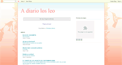 Desktop Screenshot of adiariolosleo.blogspot.com