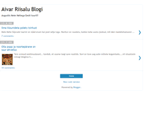 Tablet Screenshot of aivarriisalu.blogspot.com