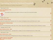 Tablet Screenshot of kerstencampbellevents.blogspot.com