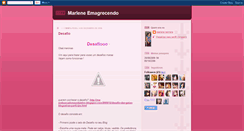 Desktop Screenshot of marleneemagrecendo.blogspot.com