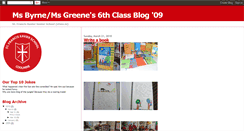Desktop Screenshot of msbyrnemsgreene2009blog.blogspot.com