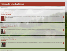 Tablet Screenshot of diariodeunabailarinaoriental.blogspot.com