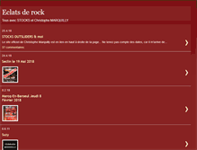 Tablet Screenshot of eclatsderock.blogspot.com