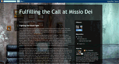 Desktop Screenshot of fulfillinggodscall.blogspot.com