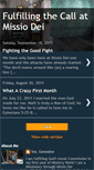 Mobile Screenshot of fulfillinggodscall.blogspot.com