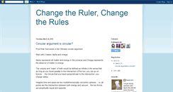 Desktop Screenshot of changetheruler.blogspot.com