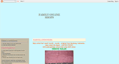 Desktop Screenshot of familyonlineshops.blogspot.com