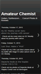 Mobile Screenshot of amateurchemist.blogspot.com