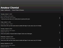 Tablet Screenshot of amateurchemist.blogspot.com