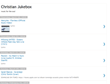 Tablet Screenshot of christianjukebox.blogspot.com