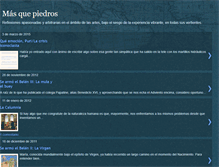 Tablet Screenshot of masquepiedros.blogspot.com