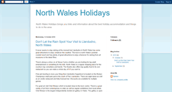 Desktop Screenshot of north-wales-holidays.blogspot.com