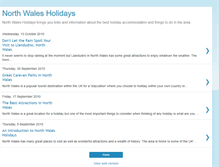 Tablet Screenshot of north-wales-holidays.blogspot.com