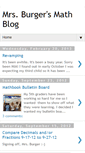 Mobile Screenshot of mrshburger.blogspot.com