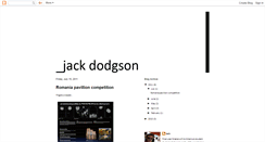 Desktop Screenshot of jackdodgson.blogspot.com