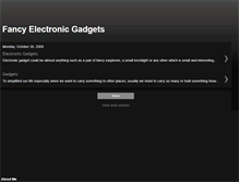 Tablet Screenshot of fancyelectronicgadgets.blogspot.com