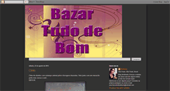 Desktop Screenshot of bazartudodebom.blogspot.com