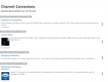 Tablet Screenshot of channelconnexions.blogspot.com