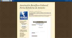 Desktop Screenshot of fiestasolidariadeantano.blogspot.com