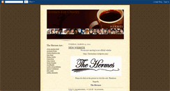 Desktop Screenshot of hermesforcharity.blogspot.com