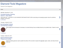 Tablet Screenshot of diamond-tools-megastore.blogspot.com