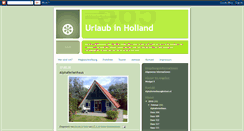 Desktop Screenshot of ferienhausinholland.blogspot.com