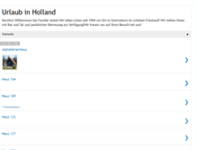 Tablet Screenshot of ferienhausinholland.blogspot.com
