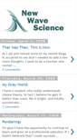 Mobile Screenshot of newwavescience.blogspot.com
