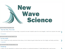 Tablet Screenshot of newwavescience.blogspot.com