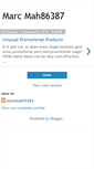 Mobile Screenshot of marcmah19840.blogspot.com
