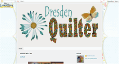 Desktop Screenshot of dresdenquilter.blogspot.com