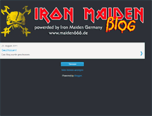 Tablet Screenshot of maiden666-blog.blogspot.com