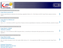 Tablet Screenshot of grupotecnis.blogspot.com