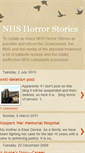 Mobile Screenshot of nhshorrorstories.blogspot.com