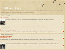 Tablet Screenshot of nhshorrorstories.blogspot.com