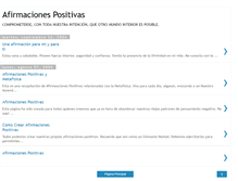 Tablet Screenshot of afirmacionespositivas.blogspot.com