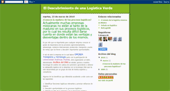 Desktop Screenshot of logisticaverde.blogspot.com