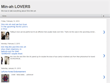Tablet Screenshot of minahshin.blogspot.com