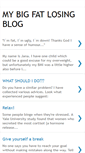 Mobile Screenshot of fat-looser.blogspot.com