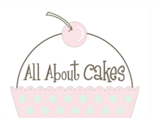 Tablet Screenshot of aboutcakes.blogspot.com