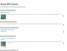 Tablet Screenshot of every-bit-counts.blogspot.com