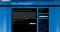 Desktop Screenshot of otakunderground.blogspot.com