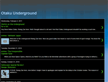 Tablet Screenshot of otakunderground.blogspot.com