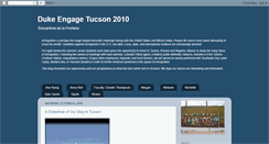 Desktop Screenshot of dukeengagetucson.blogspot.com