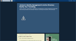 Desktop Screenshot of jacksonshaw.blogspot.com