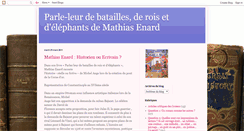 Desktop Screenshot of batailles-rois-elephants.blogspot.com