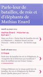 Mobile Screenshot of batailles-rois-elephants.blogspot.com