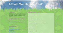 Desktop Screenshot of mountainviewpac.blogspot.com