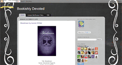 Desktop Screenshot of bookishlydevoted.blogspot.com