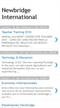 Mobile Screenshot of newbridgeinternational.blogspot.com